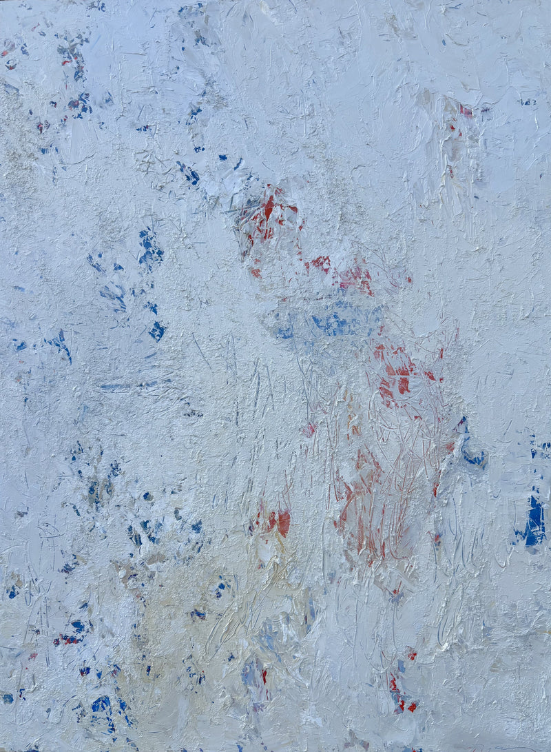 Georgeana Ireland - White Series II, 2025 (Painting) - Ethos Arts Inc.
