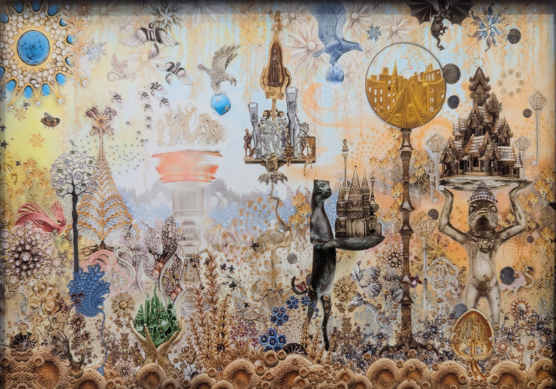 JT Burke - The Divine Panel 2, 2024 (1/12) (Digital Print) - Ethos Arts Inc.