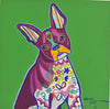 Ademyr Costa- Pink Dog with Green