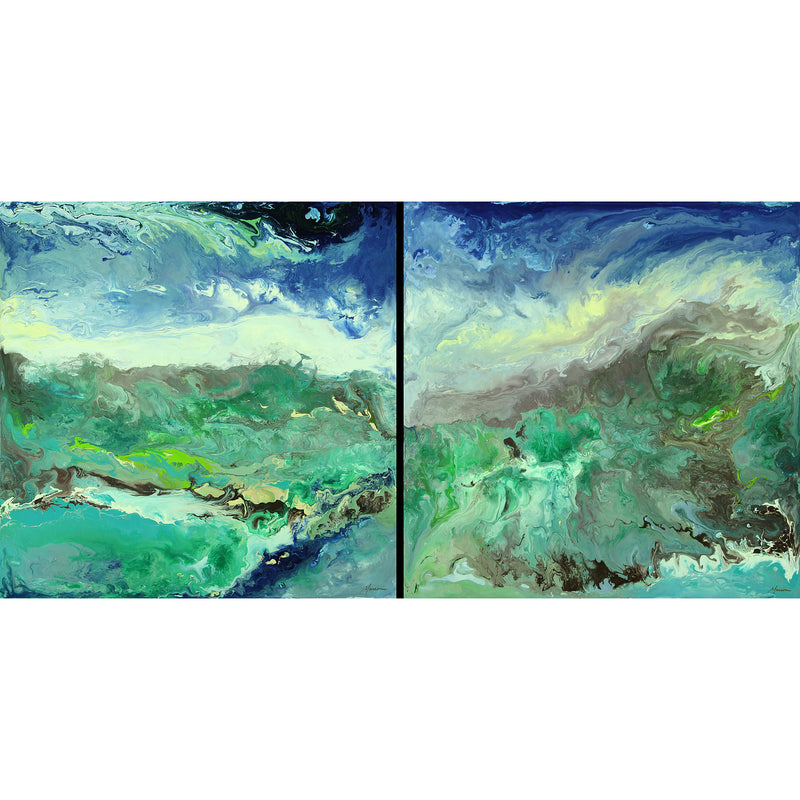 Dick Marconi- Free Willy (Diptych)
